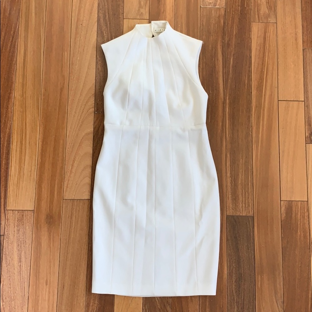 Alice + Olivia White cocktail Dress